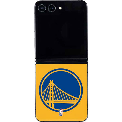 NBA Golden State Warriors Large Logo Galaxy Z Flip5 5G Skin
